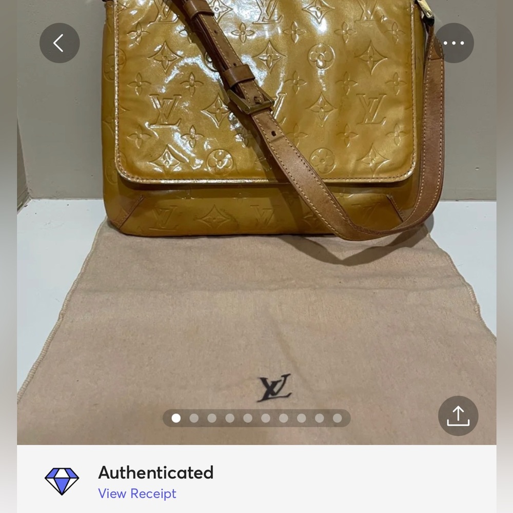 Louis Vuitton Mango Monogram Vernis Thompson Street Bag
